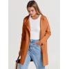 imageANRABESS Womens Cardigan Sweater Open Front Knit Long Coatigan Dressy Casual Jacket Coat 2025 Fall Outfits Classy ClothesOrange Rust