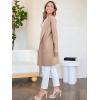 imageANRABESS Womens Cardigan Sweater Open Front Knit Long Coatigan Dressy Casual Jacket Coat 2025 Fall Outfits Classy ClothesPeachy Khaki