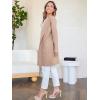 imageANRABESS Womens Cardigan Sweater Open Front Knit Long Coatigan Dressy Casual Jacket Coat 2025 Fall Outfits Classy ClothesPeachy Khaki