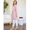 imageANRABESS Womens Cardigan Sweater Open Front Knit Long Coatigan Dressy Casual Jacket Coat 2025 Fall Outfits Classy ClothesPink