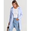 imageANRABESS Womens Cardigan Sweater Open Front Knit Long Coatigan Dressy Casual Jacket Coat 2025 Fall Outfits Classy ClothesSky Blue