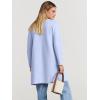imageANRABESS Womens Cardigan Sweater Open Front Knit Long Coatigan Dressy Casual Jacket Coat 2025 Fall Outfits Classy ClothesSky Blue