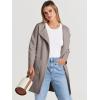 imageANRABESS Womens Cardigan Sweater Open Front Knit Long Coatigan Dressy Casual Jacket Coat 2025 Fall Outfits Classy ClothesTaupe