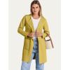 imageANRABESS Womens Cardigan Sweater Open Front Knit Long Coatigan Dressy Casual Jacket Coat 2025 Fall Outfits Classy ClothesYellow