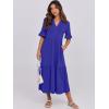 imageANRABESS Womens Casual Summer Ruffle Short Sleeve T Shirts Maxi Dress 2025 Fall V Neck Flowy Tiered Boho Beach DressesRoyal Blue