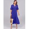 imageANRABESS Womens Casual Summer Ruffle Short Sleeve T Shirts Maxi Dress 2025 Fall V Neck Flowy Tiered Boho Beach DressesRoyal Blue