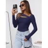 imageANRABESS Womens Cutout Tops Trendy Sexy Long Sleeve Shirts Ribbed Slim Fit Tee 2025 Fall Fashion Going Out Tshirts ClothesNavy Blue