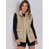 imageANRABESS Womens Fleece Vest Loose Warm Button Down Fall Fuzzy Sherpa Jackets Fuzzy Vest With Pockets Winter OuterwearBeige