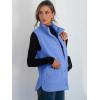imageANRABESS Womens Fleece Vest Loose Warm Button Down Fall Fuzzy Sherpa Jackets Fuzzy Vest With Pockets Winter OuterwearBlue