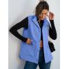 imageANRABESS Womens Fleece Vest Loose Warm Button Down Fall Fuzzy Sherpa Jackets Fuzzy Vest With Pockets Winter OuterwearBlue