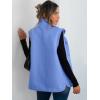 imageANRABESS Womens Fleece Vest Loose Warm Button Down Fall Fuzzy Sherpa Jackets Fuzzy Vest With Pockets Winter OuterwearBlue