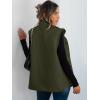 imageANRABESS Womens Fleece Vest Loose Warm Button Down Fall Fuzzy Sherpa Jackets Fuzzy Vest With Pockets Winter OuterwearOlive
