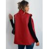 imageANRABESS Womens Fleece Vest Loose Warm Button Down Fall Fuzzy Sherpa Jackets Fuzzy Vest With Pockets Winter OuterwearRed