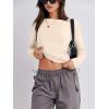 imageANRABESS Womens Long Sleeve Shirts Tight Fitted Going Out Crop Tops Crewneck Basic Tee Y2k Fall Outfits Teens Girls ClothesApricot