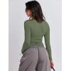imageANRABESS Womens Long Sleeve Shirts Tight Fitted Going Out Crop Tops Crewneck Basic Tee Y2k Fall Outfits Teens Girls ClothesArmy Green