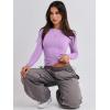 imageANRABESS Womens Long Sleeve Shirts Tight Fitted Going Out Crop Tops Crewneck Basic Tee Y2k Fall Outfits Teens Girls ClothesBright Purple
