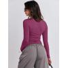 imageANRABESS Womens Long Sleeve Shirts Tight Fitted Going Out Crop Tops Crewneck Basic Tee Y2k Fall Outfits Teens Girls ClothesDark Purple