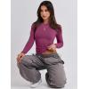 imageANRABESS Womens Long Sleeve Shirts Tight Fitted Going Out Crop Tops Crewneck Basic Tee Y2k Fall Outfits Teens Girls ClothesDark Purple