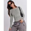 imageANRABESS Womens Long Sleeve Shirts Tight Fitted Going Out Crop Tops Crewneck Basic Tee Y2k Fall Outfits Teens Girls ClothesGrey