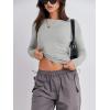 imageANRABESS Womens Long Sleeve Shirts Tight Fitted Going Out Crop Tops Crewneck Basic Tee Y2k Fall Outfits Teens Girls ClothesLight Grey