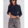 imageANRABESS Womens Long Sleeve Shirts Tight Fitted Going Out Crop Tops Crewneck Basic Tee Y2k Fall Outfits Teens Girls ClothesNavy Blue