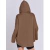 imageANRABESS Womens Oversized Hoodie Quarter Zip Sweatshirts 2025 Fall Winter Tunic Pullover Top Trendy Teen Girls Preppy ClothesBrown