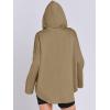 imageANRABESS Womens Oversized Hoodie Quarter Zip Sweatshirts 2025 Fall Winter Tunic Pullover Top Trendy Teen Girls Preppy ClothesDark Khaki
