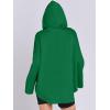 imageANRABESS Womens Oversized Hoodie Quarter Zip Sweatshirts 2025 Fall Winter Tunic Pullover Top Trendy Teen Girls Preppy ClothesGreen