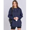 imageANRABESS Womens Oversized Hoodie Quarter Zip Sweatshirts 2025 Fall Winter Tunic Pullover Top Trendy Teen Girls Preppy ClothesNavy Blue
