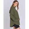 imageANRABESS Womens Oversized Hoodie Quarter Zip Sweatshirts 2025 Fall Winter Tunic Pullover Top Trendy Teen Girls Preppy ClothesOlive Green