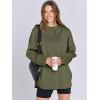 imageANRABESS Womens Oversized Hoodie Quarter Zip Sweatshirts 2025 Fall Winter Tunic Pullover Top Trendy Teen Girls Preppy ClothesOlive Green