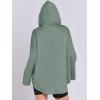 imageANRABESS Womens Oversized Hoodie Quarter Zip Sweatshirts 2025 Fall Winter Tunic Pullover Top Trendy Teen Girls Preppy ClothesPea Green