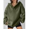 imageANRABESS Womens Oversized Hoodies V Neck Sweatshirts Fleece Long Sleeve Pullover Y2K Clothes 2025 Fall Trendy OutfitsArmy Green