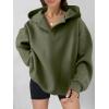 imageANRABESS Womens Oversized Hoodies V Neck Sweatshirts Fleece Long Sleeve Pullover Y2K Clothes 2025 Fall Trendy OutfitsArmy Green