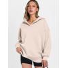 imageANRABESS Womens Oversized Hoodies V Neck Sweatshirts Fleece Long Sleeve Pullover Y2K Clothes 2025 Fall Trendy OutfitsBeige