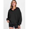 imageANRABESS Womens Oversized Hoodies V Neck Sweatshirts Fleece Long Sleeve Pullover Y2K Clothes 2025 Fall Trendy OutfitsBlack