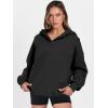 imageANRABESS Womens Oversized Hoodies V Neck Sweatshirts Fleece Long Sleeve Pullover Y2K Clothes 2025 Fall Trendy OutfitsBlack