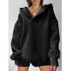 imageANRABESS Womens Oversized Hoodies V Neck Sweatshirts Fleece Long Sleeve Pullover Y2K Clothes 2025 Fall Trendy OutfitsBlack