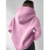 imageANRABESS Womens Oversized Hoodies V Neck Sweatshirts Fleece Long Sleeve Pullover Y2K Clothes 2025 Fall Trendy OutfitsBright Pink