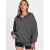 imageANRABESS Womens Oversized Hoodies V Neck Sweatshirts Fleece Long Sleeve Pullover Y2K Clothes 2025 Fall Trendy OutfitsDeep Grey