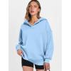 imageANRABESS Womens Oversized Hoodies V Neck Sweatshirts Fleece Long Sleeve Pullover Y2K Clothes 2025 Fall Trendy OutfitsLight Blue
