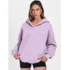 imageANRABESS Womens Oversized Hoodies V Neck Sweatshirts Fleece Long Sleeve Pullover Y2K Clothes 2025 Fall Trendy OutfitsLight Purple