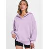 imageANRABESS Womens Oversized Hoodies V Neck Sweatshirts Fleece Long Sleeve Pullover Y2K Clothes 2025 Fall Trendy OutfitsLight Purple