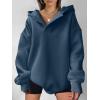 imageANRABESS Womens Oversized Hoodies V Neck Sweatshirts Fleece Long Sleeve Pullover Y2K Clothes 2025 Fall Trendy OutfitsNavy Blue