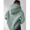 imageANRABESS Womens Oversized Hoodies V Neck Sweatshirts Fleece Long Sleeve Pullover Y2K Clothes 2025 Fall Trendy OutfitsSage Green