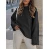 imageANRABESS Womens Oversized Sweaters 2025 Long Sleeve Fuzzy Knit Casual Chunky Pullover Sweater Fall Outfits ClothesBlack