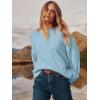 imageANRABESS Womens Oversized Sweaters 2025 Long Sleeve Fuzzy Knit Casual Chunky Pullover Sweater Fall Outfits ClothesBlue