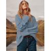 imageANRABESS Womens Oversized Sweaters 2025 Long Sleeve Fuzzy Knit Casual Chunky Pullover Sweater Fall Outfits ClothesLake Blue