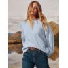 imageANRABESS Womens Oversized Sweaters 2025 Long Sleeve Fuzzy Knit Casual Chunky Pullover Sweater Fall Outfits ClothesLight Blue