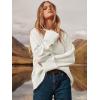 imageANRABESS Womens Oversized Sweaters 2025 Long Sleeve Fuzzy Knit Casual Chunky Pullover Sweater Fall Outfits ClothesWhite